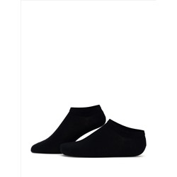 Erkek Bambu Karışımlı 3'lü Paket Lacivert Patik Basic Çorap