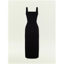 Платье макси из костюмной шерсти, PL1591/laine