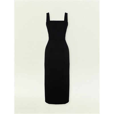 Платье макси из костюмной шерсти, PL1591/laine