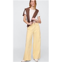 Mid Rise SuperSoft Baggy Utility Jeans