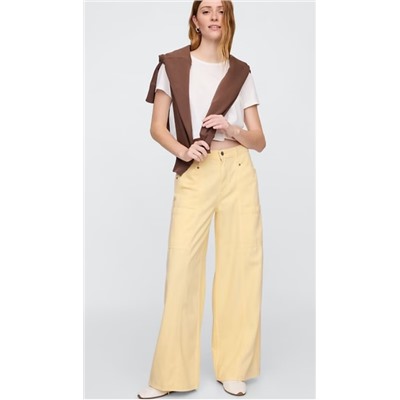 Mid Rise SuperSoft Baggy Utility Jeans