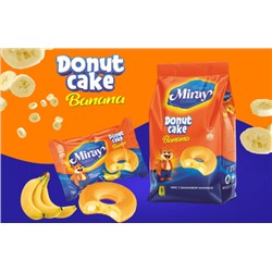 Miray Кекс шоколадный с банановой начинкой DONUT BANANA 200 гр