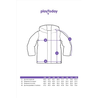 Куртка PLAYTODAY, 1050109
