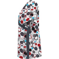 UA Round Up White Fashion Print Top