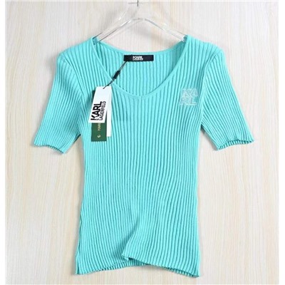 Женская трикотажная футболка КАР*Л 😎