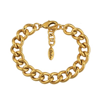 Браслет (покрытие золото) 18-21см