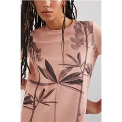 Vestido plantas M. Christian Lacroix