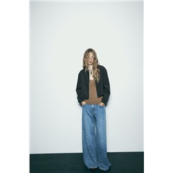 CAZADORA BOMBER CROPPED