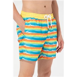 Erkek Açık Mavi Deniz Şortu