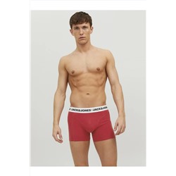 Jack & Jones Logo Detayli 3'lü Boxer Paketi- Rikki