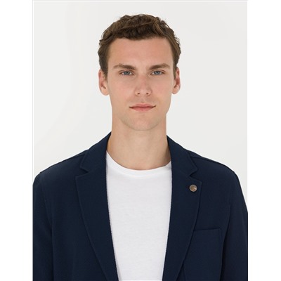 Lacivert Ekstra Slim Fit Blazer Ceket