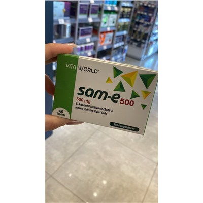 Vita World Sam-E 500 mg 60 Tablet