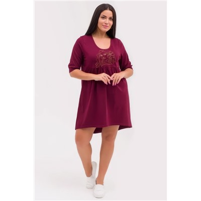 Платье домашнее с баской W1ЛТ