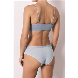 Pack 7 bragas anchas brasileñas algodón soft logo