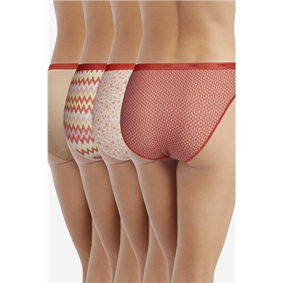 Pack 4 bragas estampadas