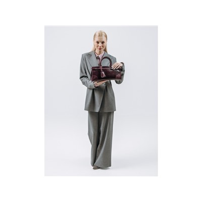 Сумка Lanotti CROCO LINE  8346/фиолетовый