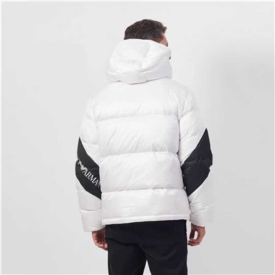 Мужская плотная куртка-пуховик с капюшоном Empori*o Arman*i EA*7