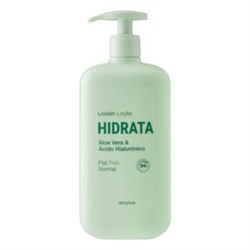 Увлажняющий лосьон для тела Deliplus с алоэ вера и гиалуроновой кислотой