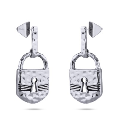 Серьги (покрытие родий), Есть комплект