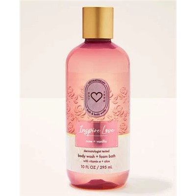 Aroma Rose Vanilla Body Wash & Foam Bath