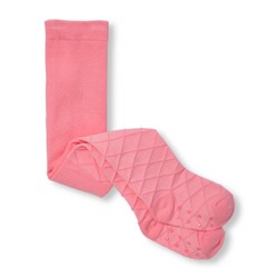 Toddler Girls Solid Diamond Pointelle-Knit Tights