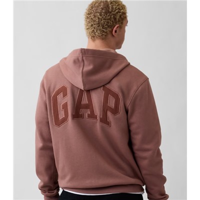 Adult Relaxed Gap Logo Zip Hoodie