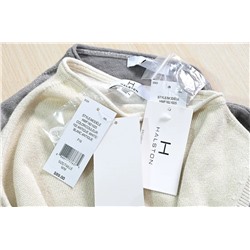 Трикотажный асимметричный свитер