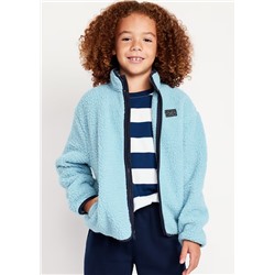 Sherpa Zip-Front Jacket for Boys