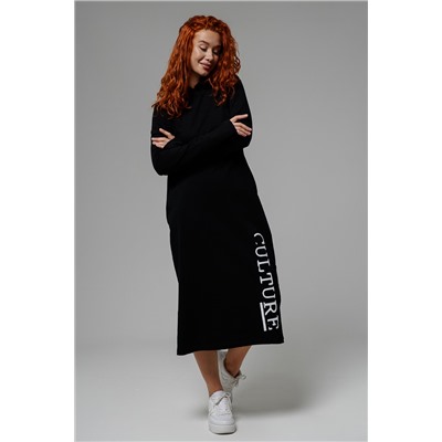 8520 Платье с капюшоном