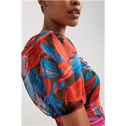 Vestido rushing floral