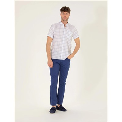 Mavi Regular Fit Kısa Kollu Gömlek