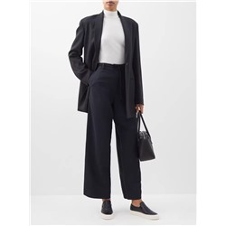 Внешняя торговля. Универсальные оригинальные кожаные демисезонные ботинки на толстой подошве в стиле Martin. The Ro*w.