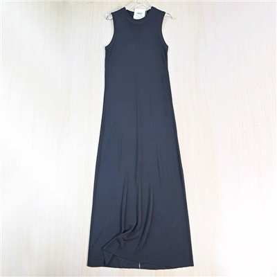 Длинное платье в рубчик высокой эластичности 'rcgjhn