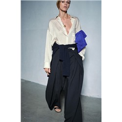 ZW COLLECTION PINSTRIPE TROUSERS