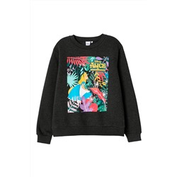 Sudadera Alicia en el país de las maravillas Disney - Antracita jaspeado