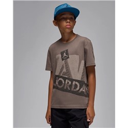 Jordan Big Kids' Cave Stone 4 Retro T-Shirt