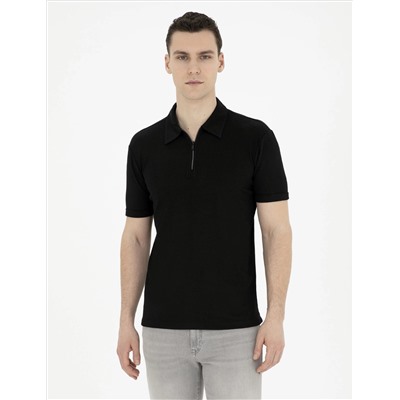 Siyah Slim Fit Tişört