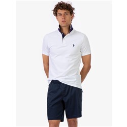 SLIM FIT STRETCH SOLID PIQUE POLO SHIRT