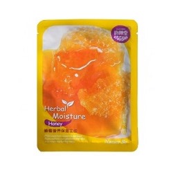 Тканевая маска для лица с медом 38 гр/Herbal Moisture Honey facial mask