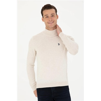 Erkek Taş Melanj Basic Kazak