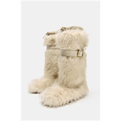 FAUX FUR BOOTS WITH STRAP SKI COLLECTION, CHARACTERISTICS