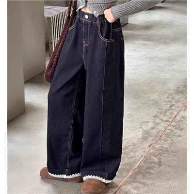 Синие джинсы для девочек