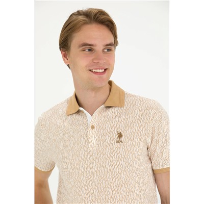 Erkek Camel Polo Yaka Tişört