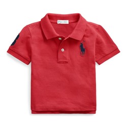Baby Boy Cotton Mesh Polo Shirt
