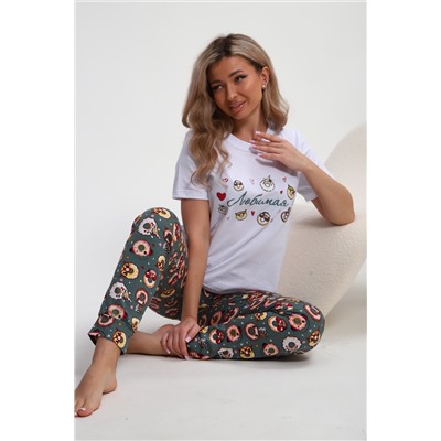 Пижама женская Любимая Пончики