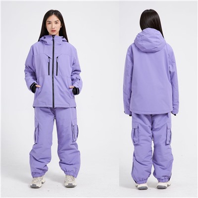 Зимний женский комбинезон
