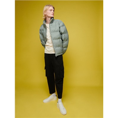 Steppjacke mit Stehkragen