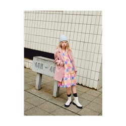 Midikleid aus Viskose