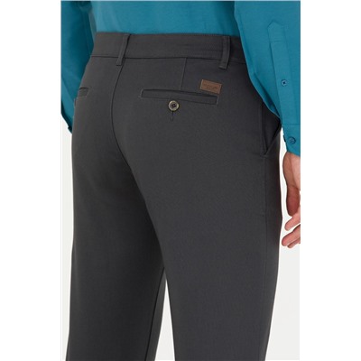 Erkek Antrasit Kanvas Pantolon