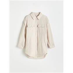 Jacke mit abtrennbaren Ärmeln